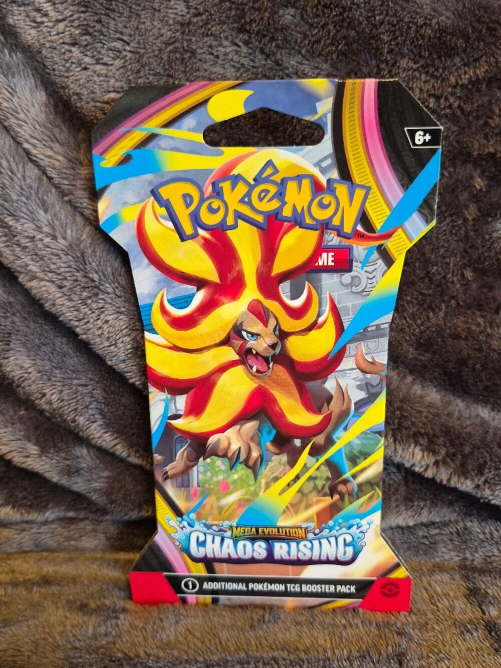 Pokemon Chaos Rising TCG Booster Pack 1 Pack